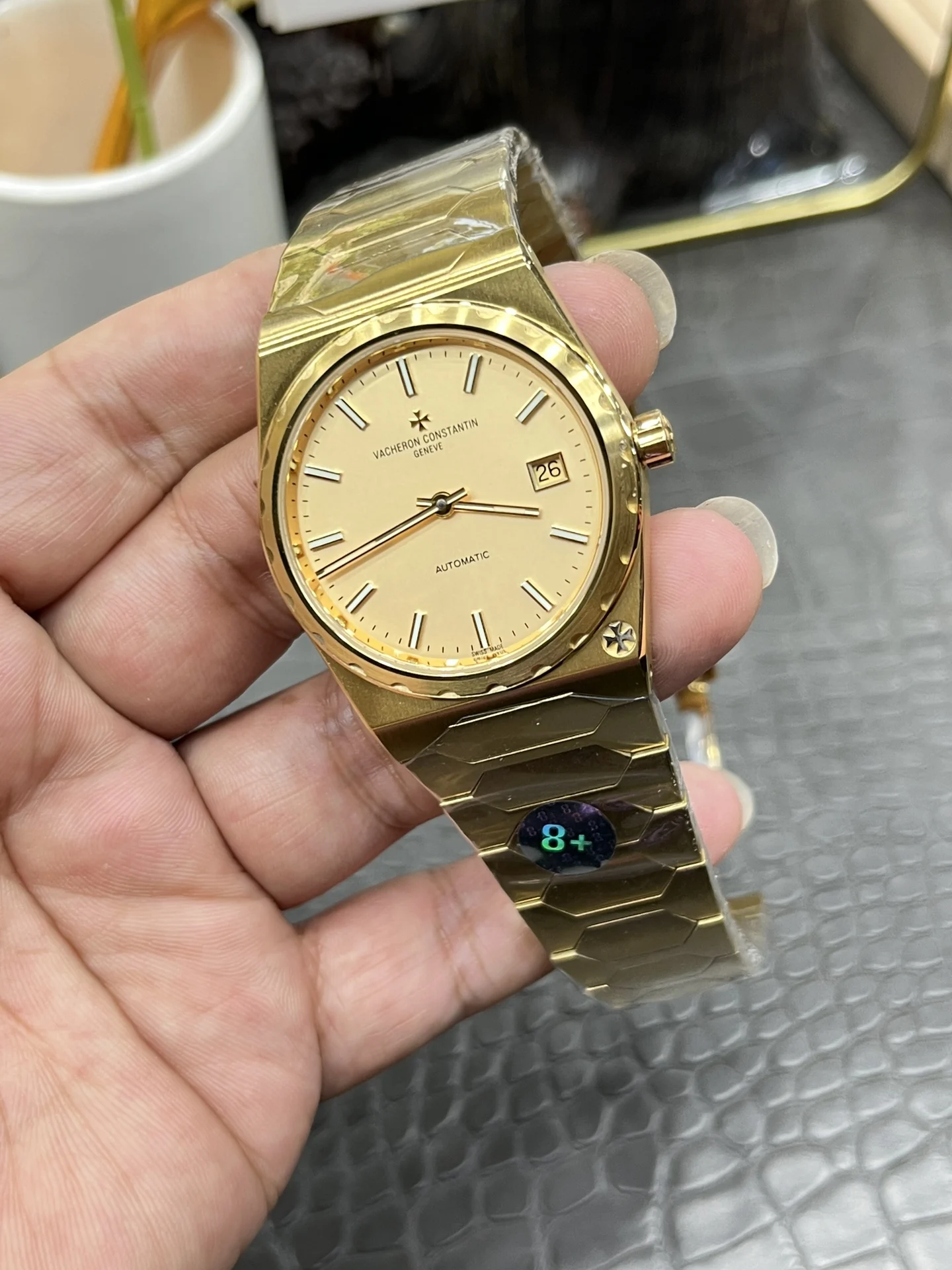 Vacheron Constantin 37mm — photographed off the sweep