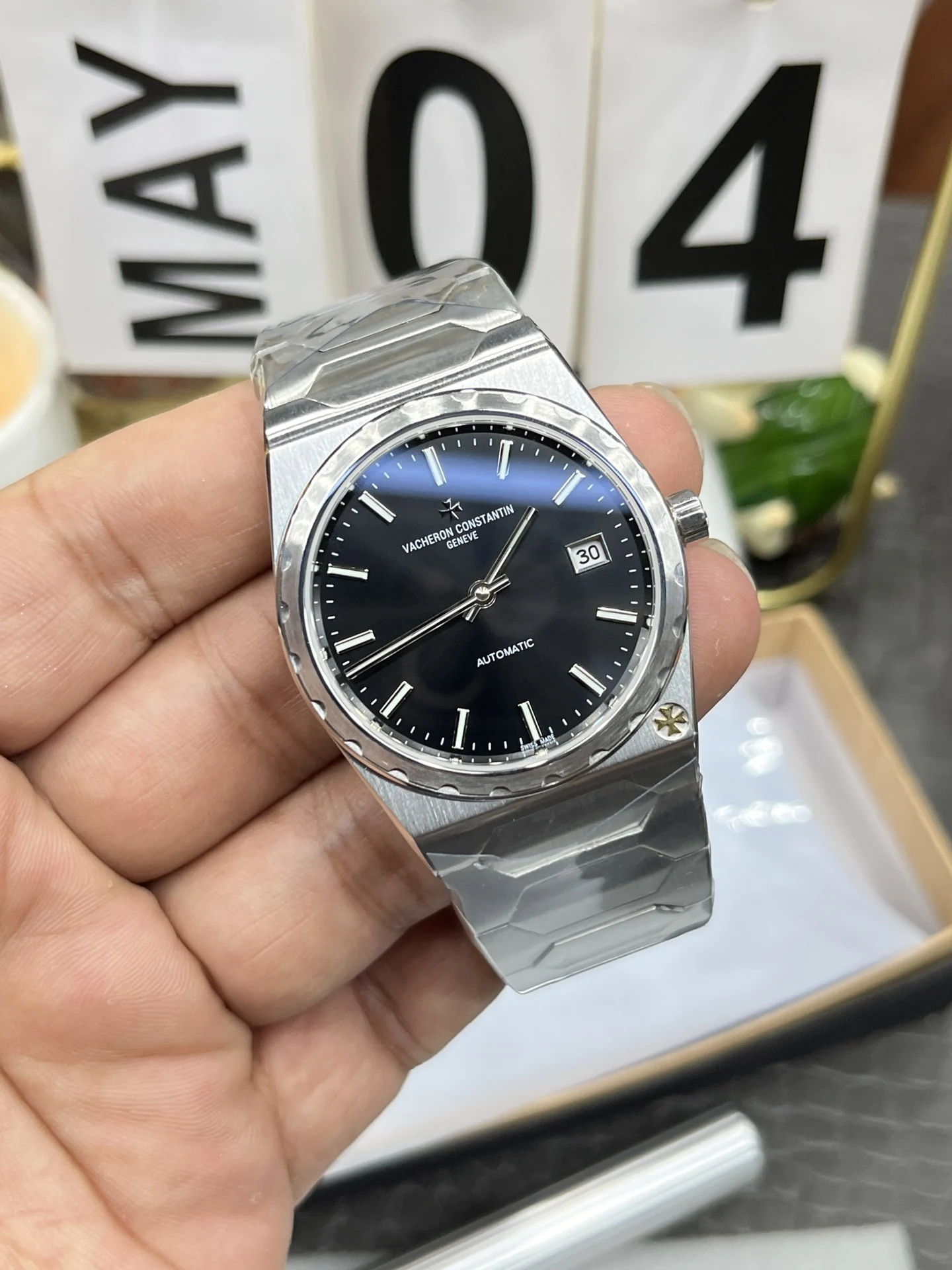 Vacheron Constantin 37mm — photographed off the sweep