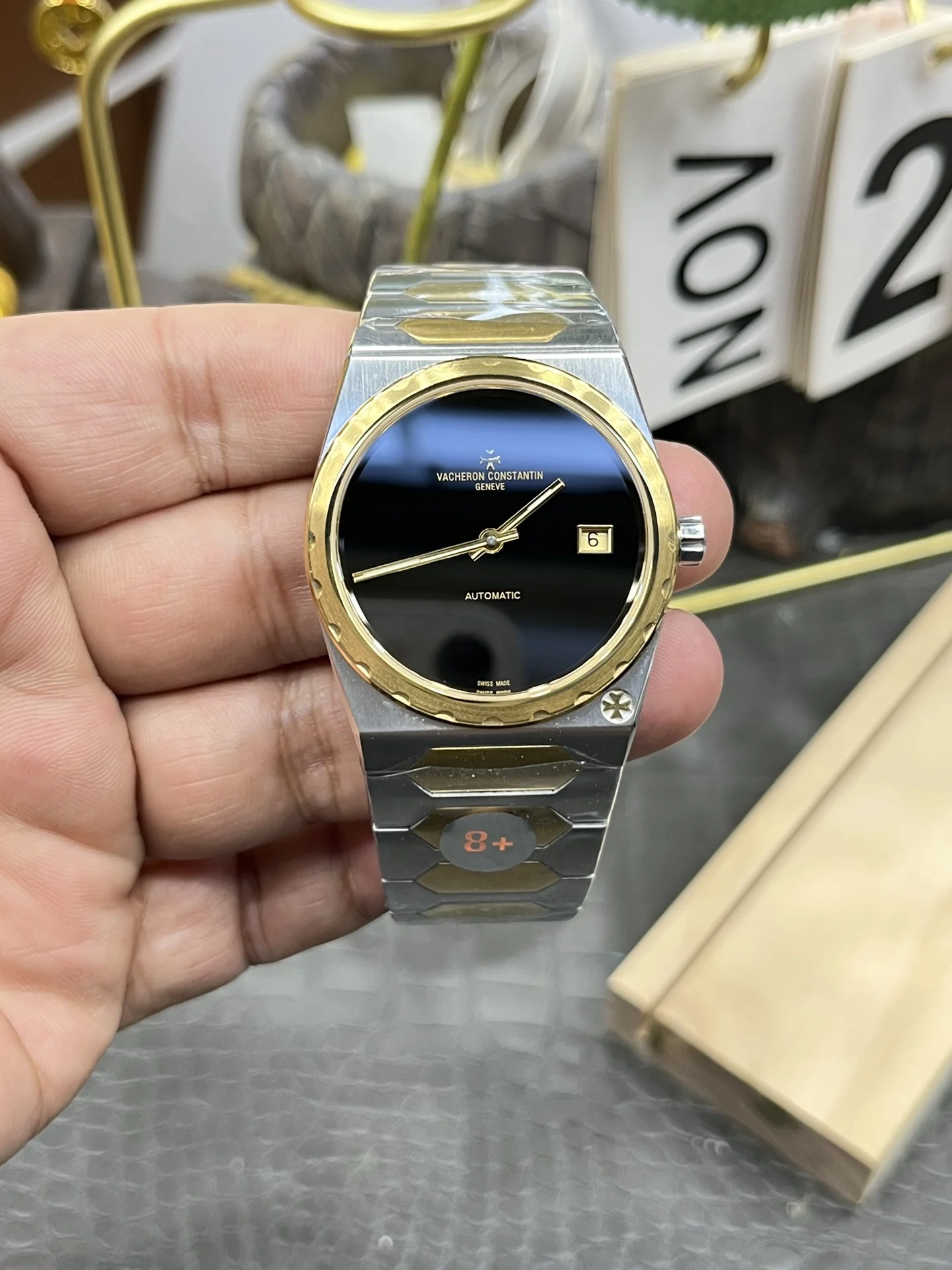 Vacheron Constantin 37mm — photographed off the sweep