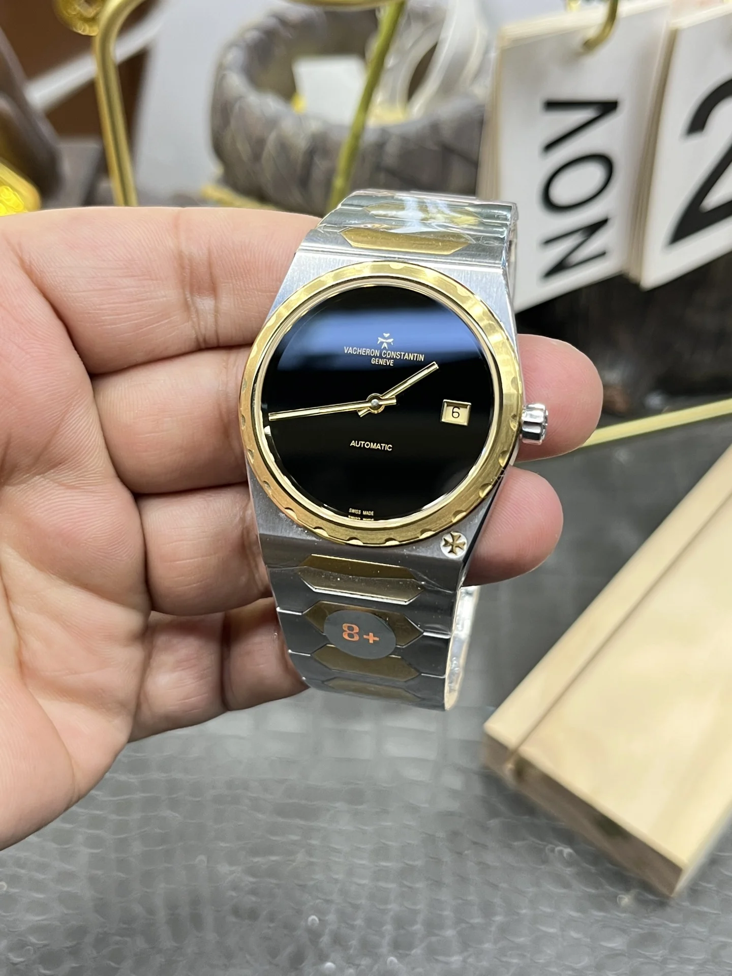 Vacheron Constantin 37mm — photographed off the sweep