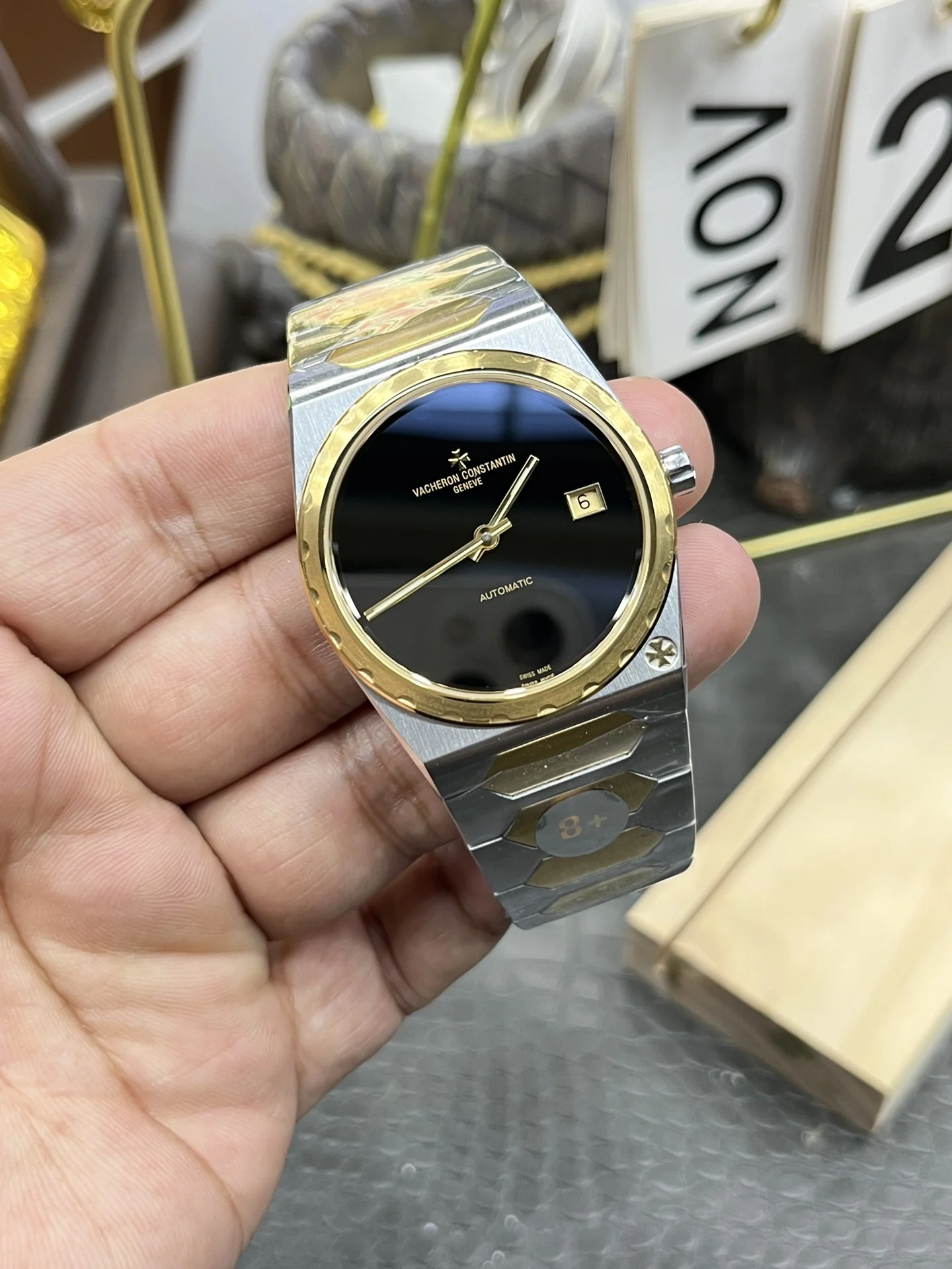 Vacheron Constantin 37mm — photographed off the sweep