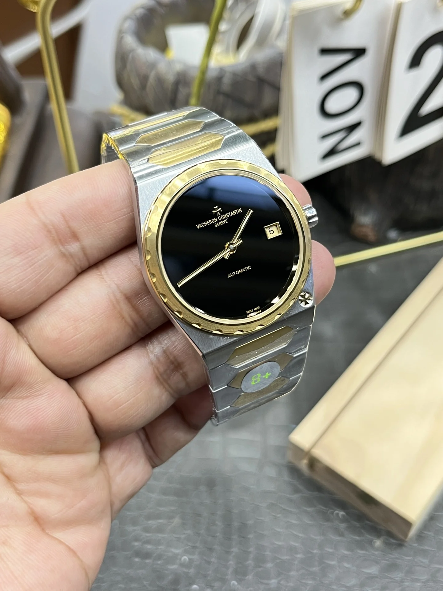 Vacheron Constantin 37mm — photographed off the sweep