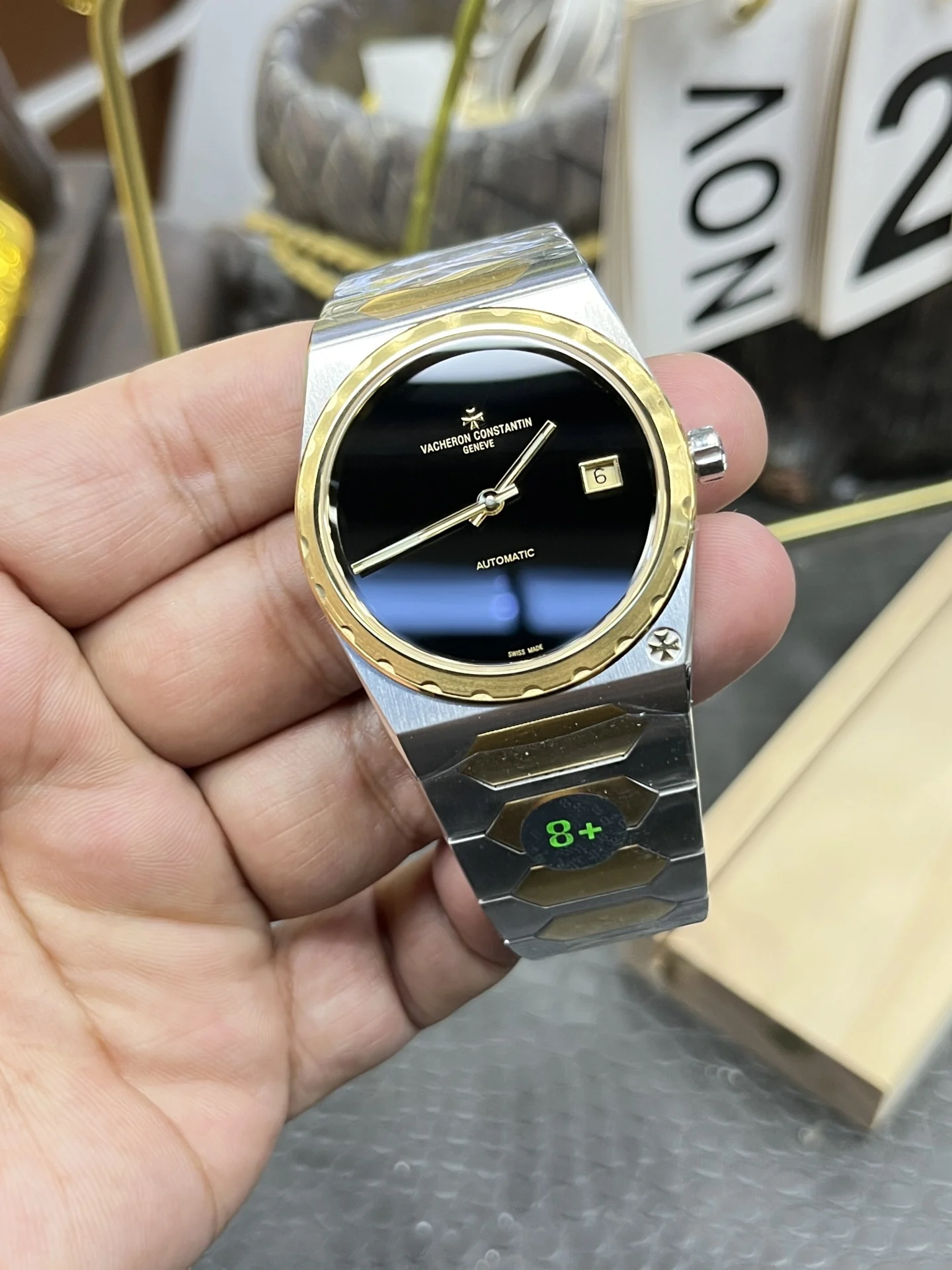 Vacheron Constantin 37mm — photographed off the sweep