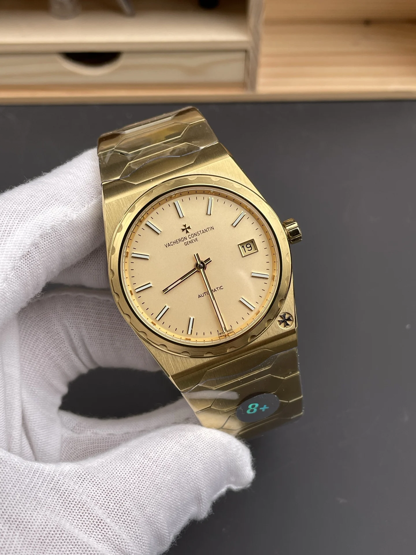 Vacheron Constantin 37mm — photographed off the sweep