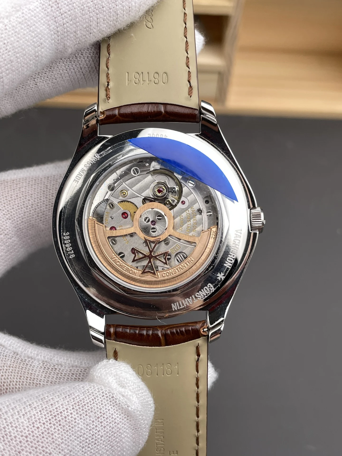 Vacheron Constantin 40mm — photographed off the sweep