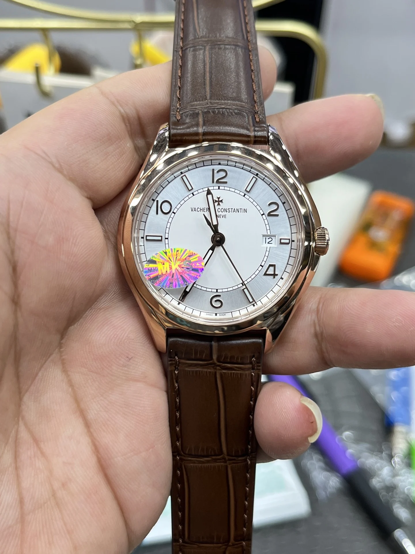 Vacheron Constantin 40mm — photographed off the sweep