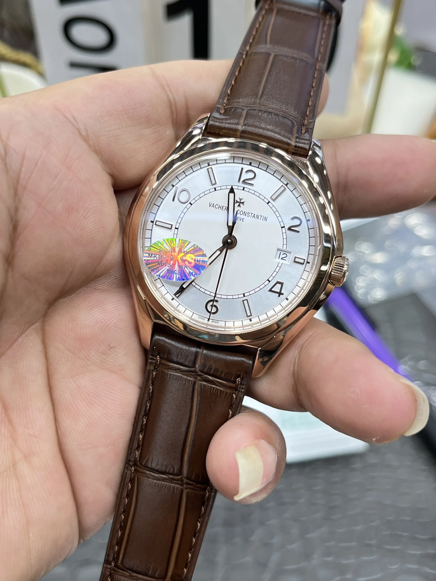 Vacheron Constantin 40mm — photographed off the sweep
