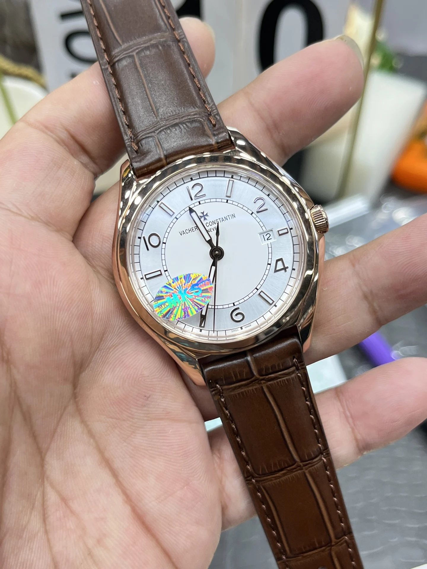 Vacheron Constantin 40mm — photographed off the sweep