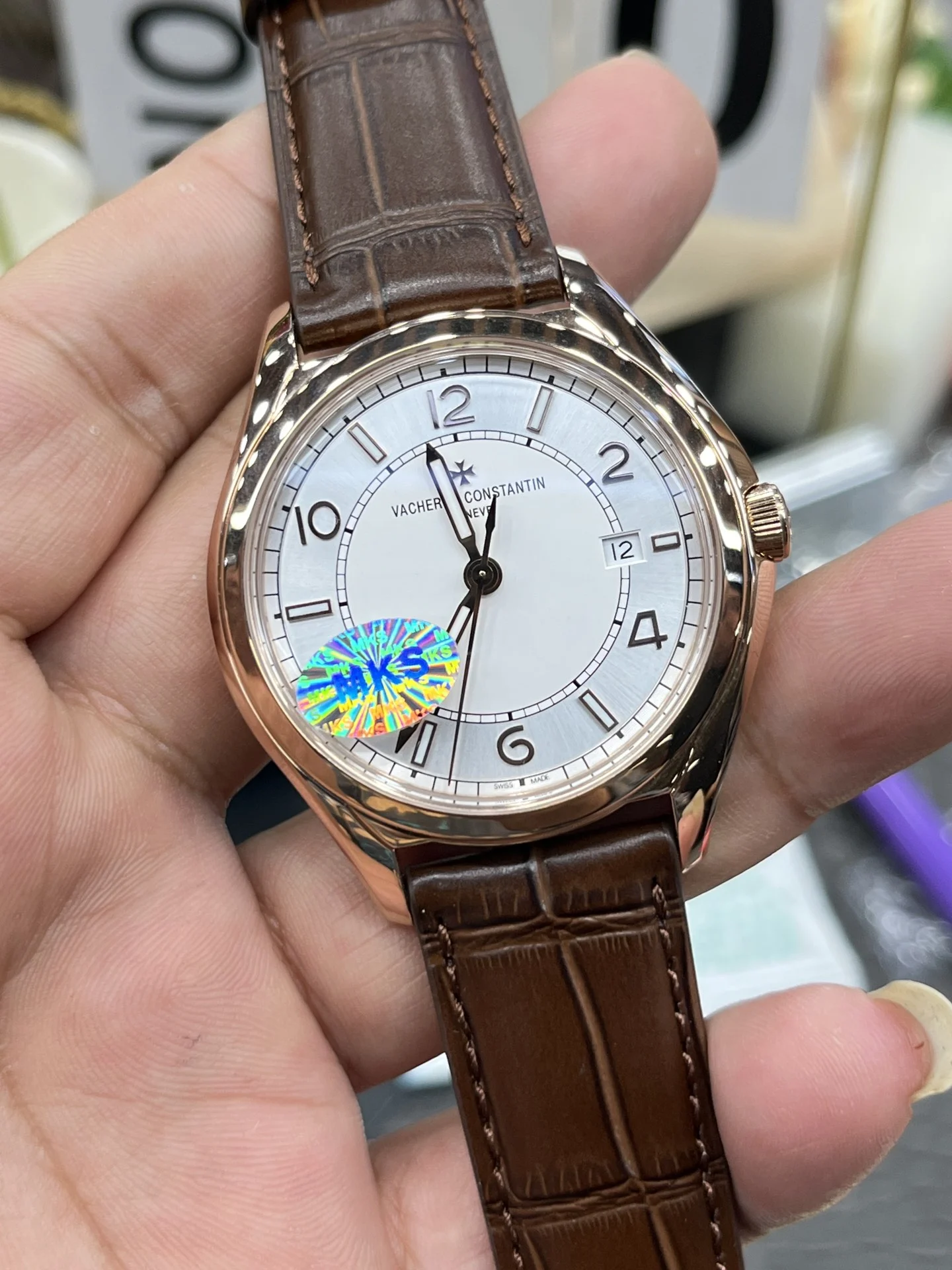 Vacheron Constantin 40mm — photographed off the sweep