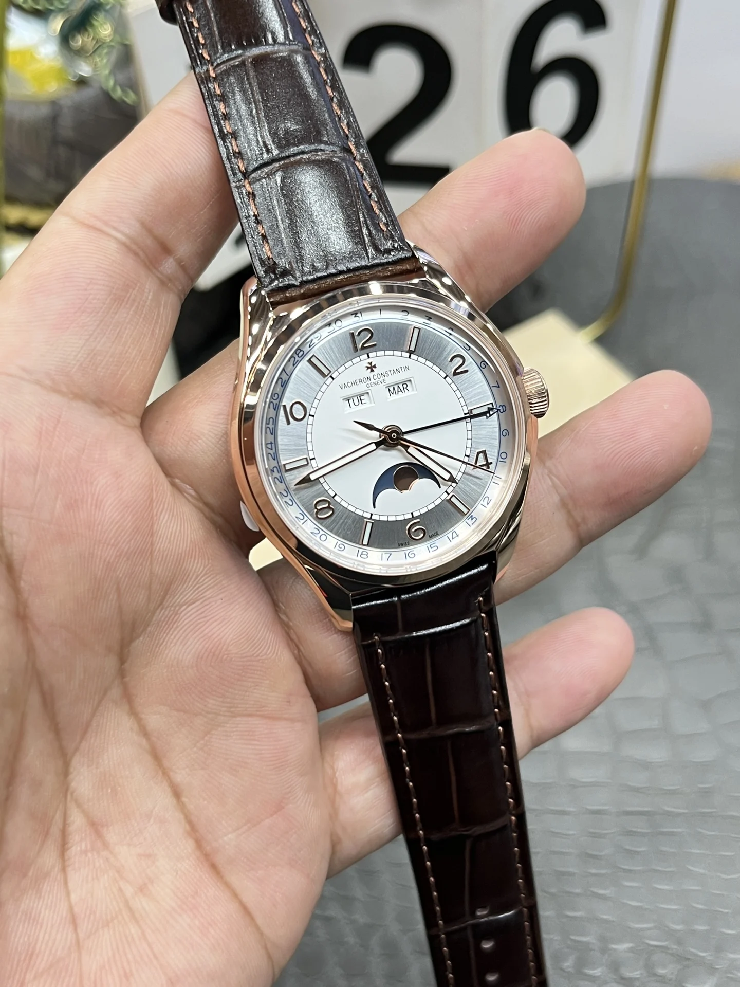 Vacheron Constantin Fiftysix — photographed off the sweep