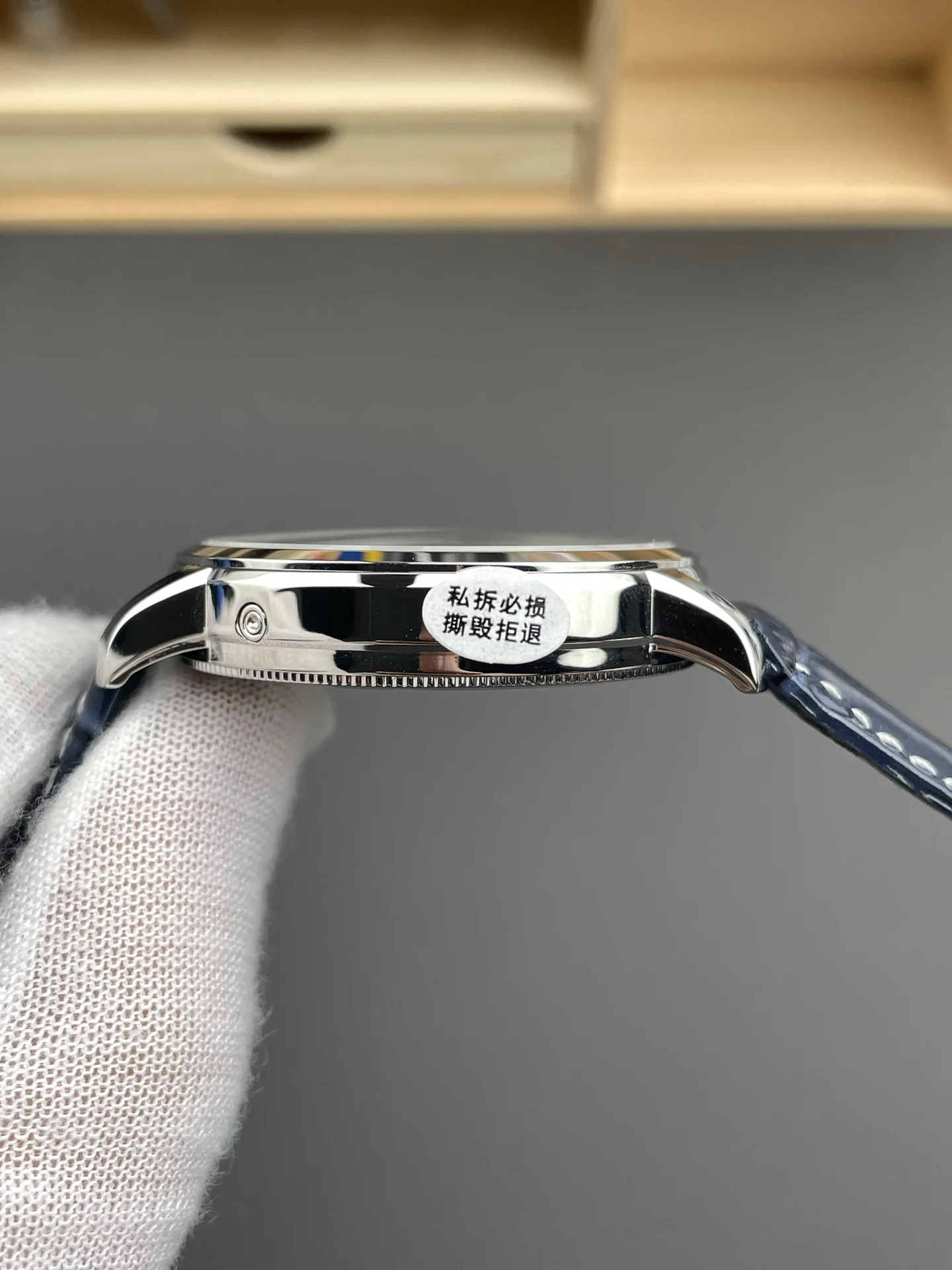 Vacheron Constantin Grey Dial — photographed off the sweep