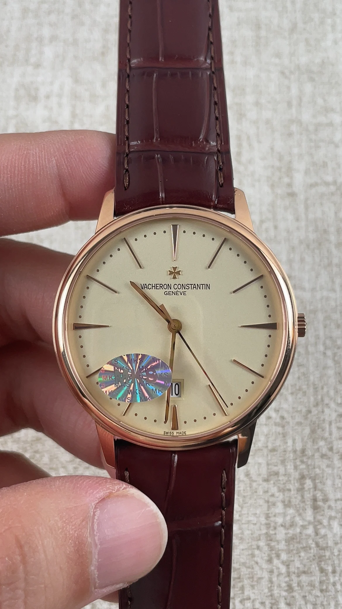 Vacheron Constantin Heritage 9015 Plywood Movement