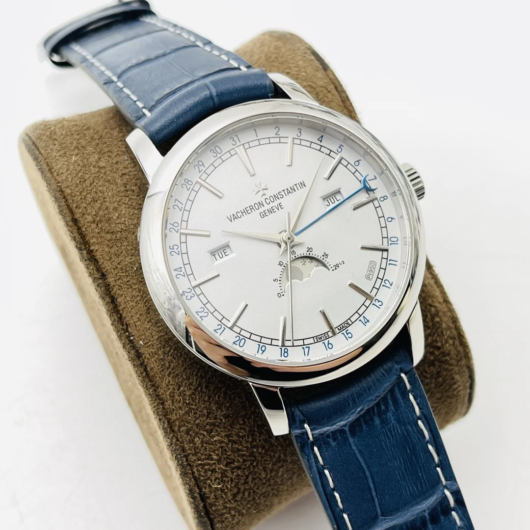 Vacheron Constantin Moon Phase Rose Gold — photographed off the sweep