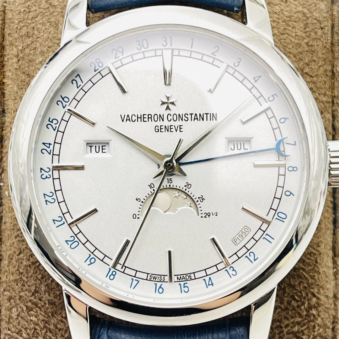 Vacheron Constantin Moon Phase Rose Gold — photographed off the sweep