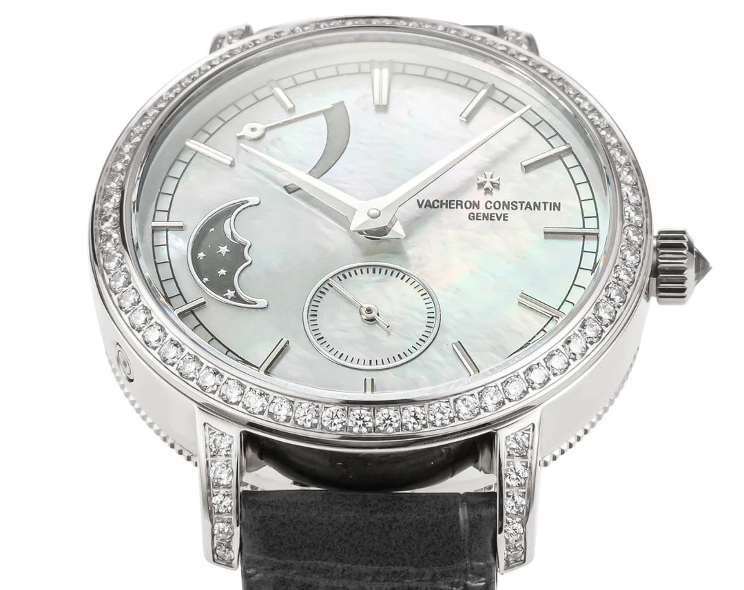 Vacheron Constantin Moon Phase White Gold — detail