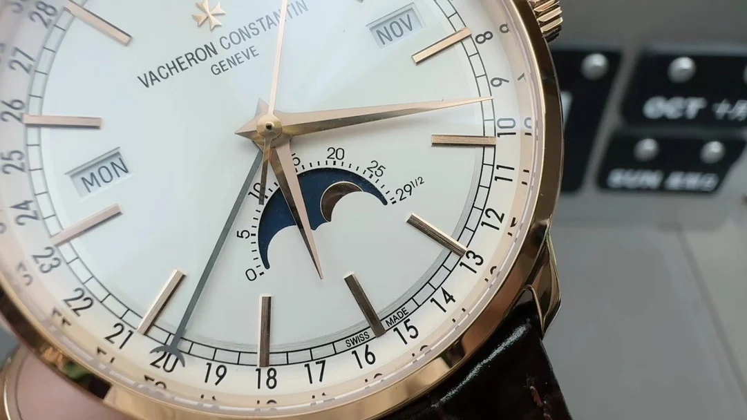 Vacheron Constantin Moon Phase — photographed off the sweep