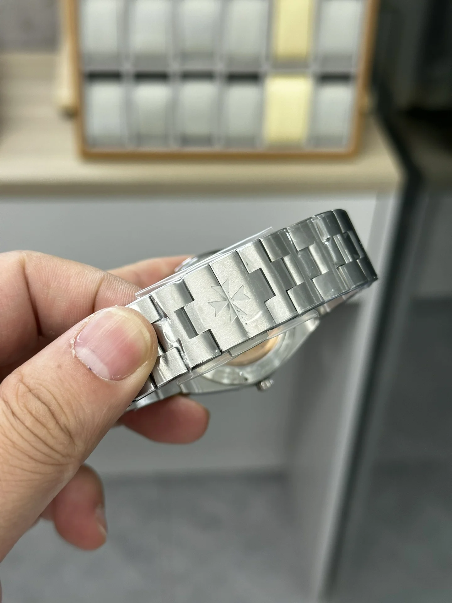 Vacheron Constantin Overseas — photographed off the sweep