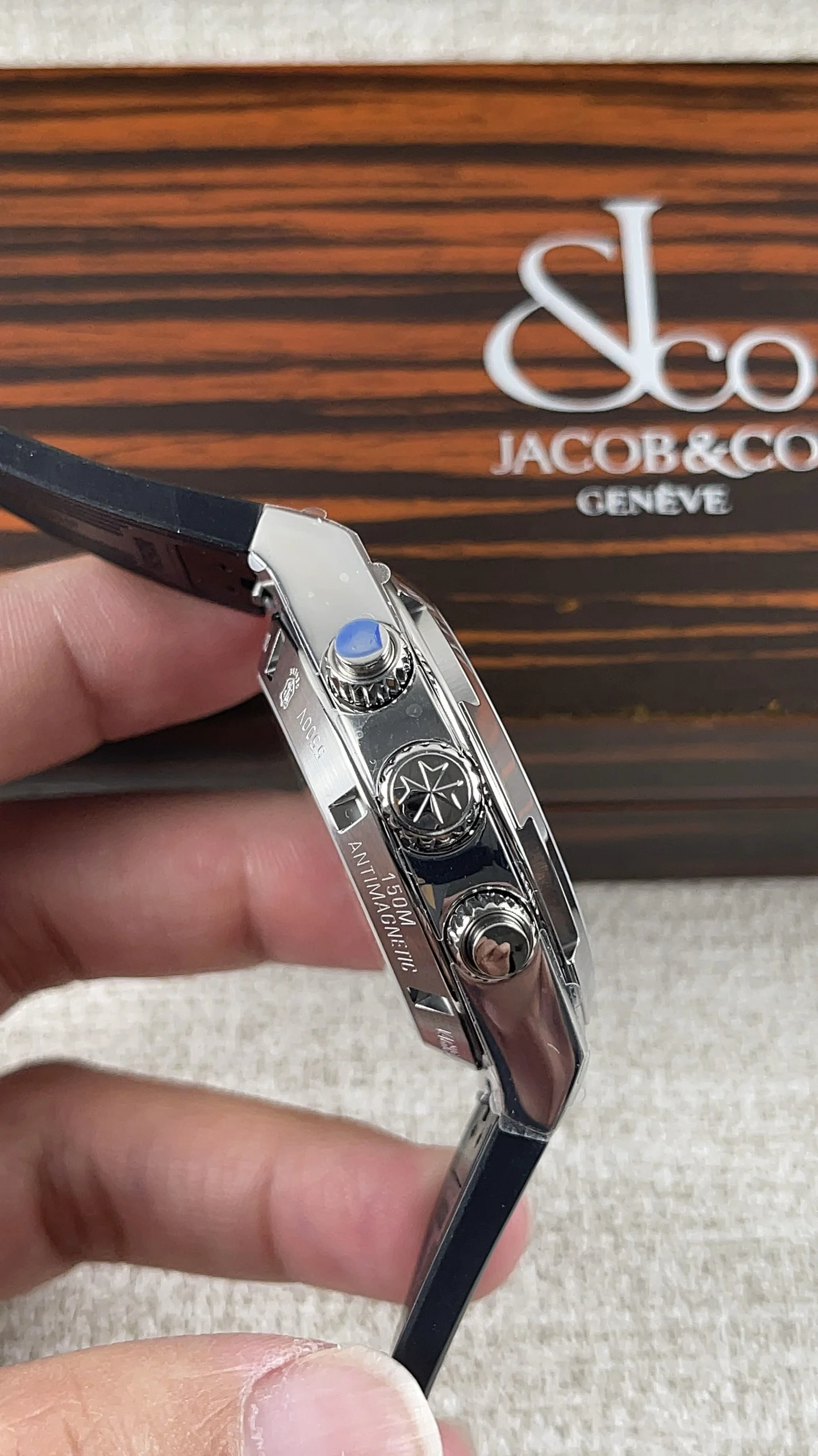 Vacheron Constantin Overseas — photographed off the sweep
