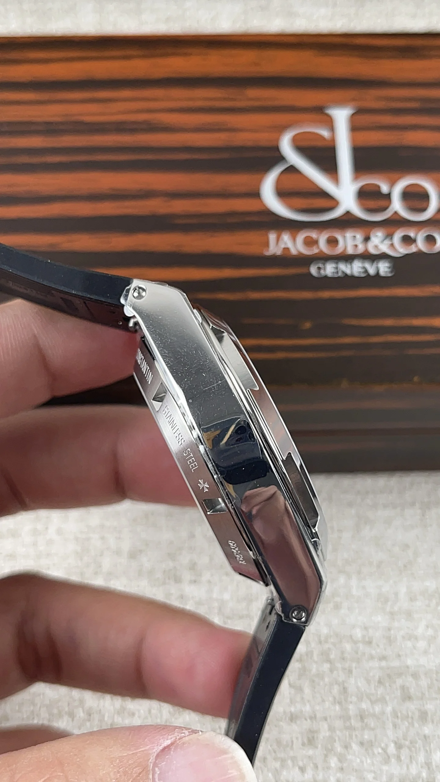 Vacheron Constantin Overseas — photographed off the sweep