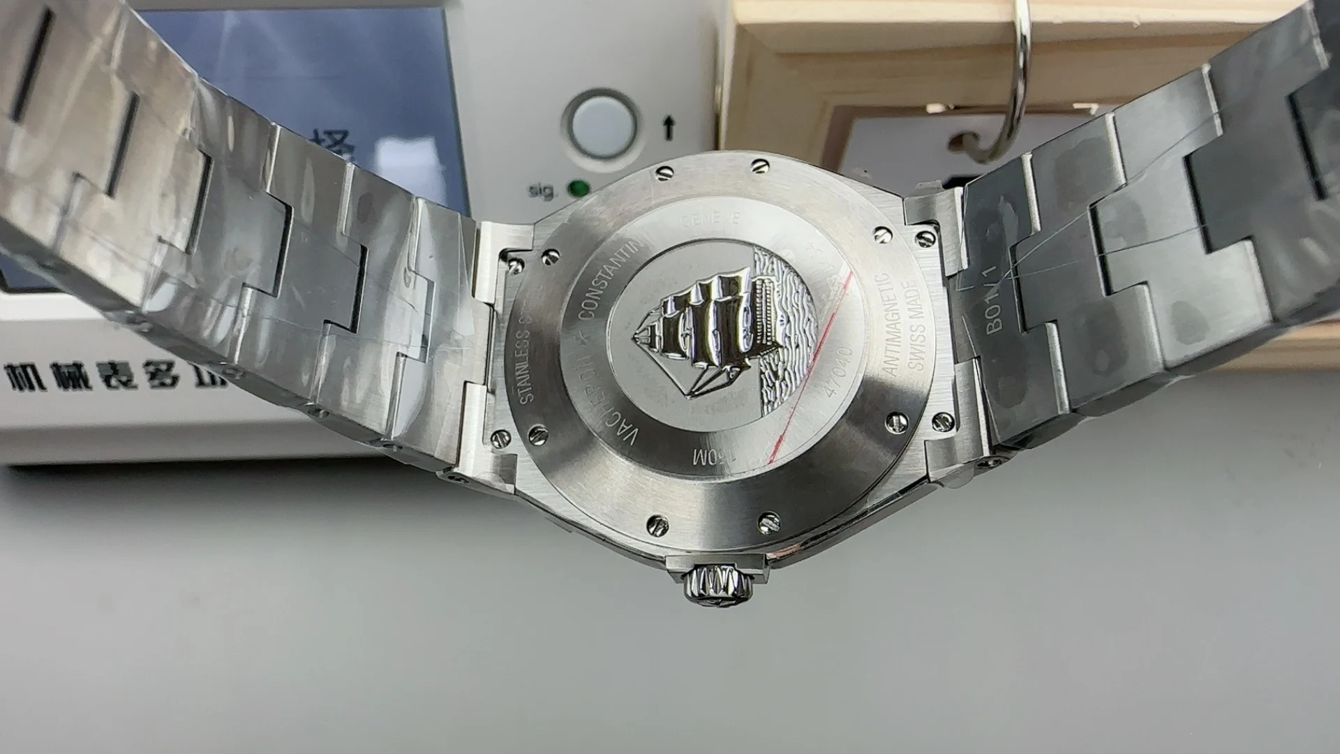 Vacheron Constantin Overseas — photographed off the sweep