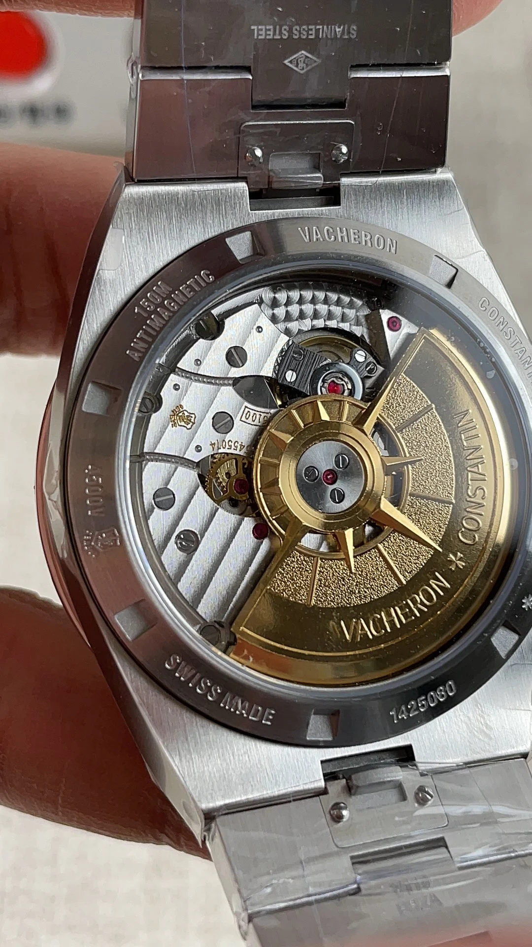 Vacheron Constantin Overseas — photographed off the sweep