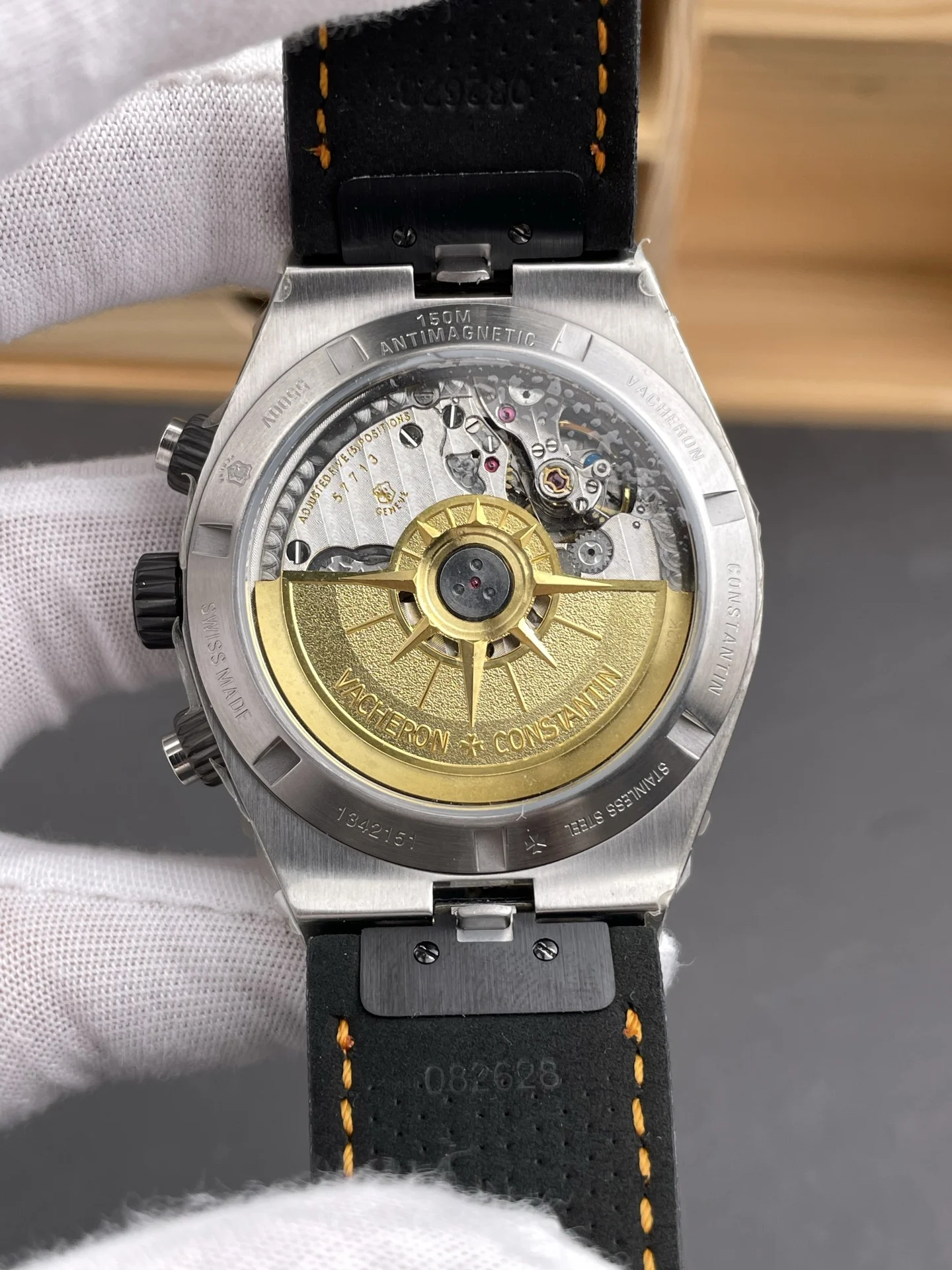 Vacheron Constantin Overseas 42mm — photographed off the sweep