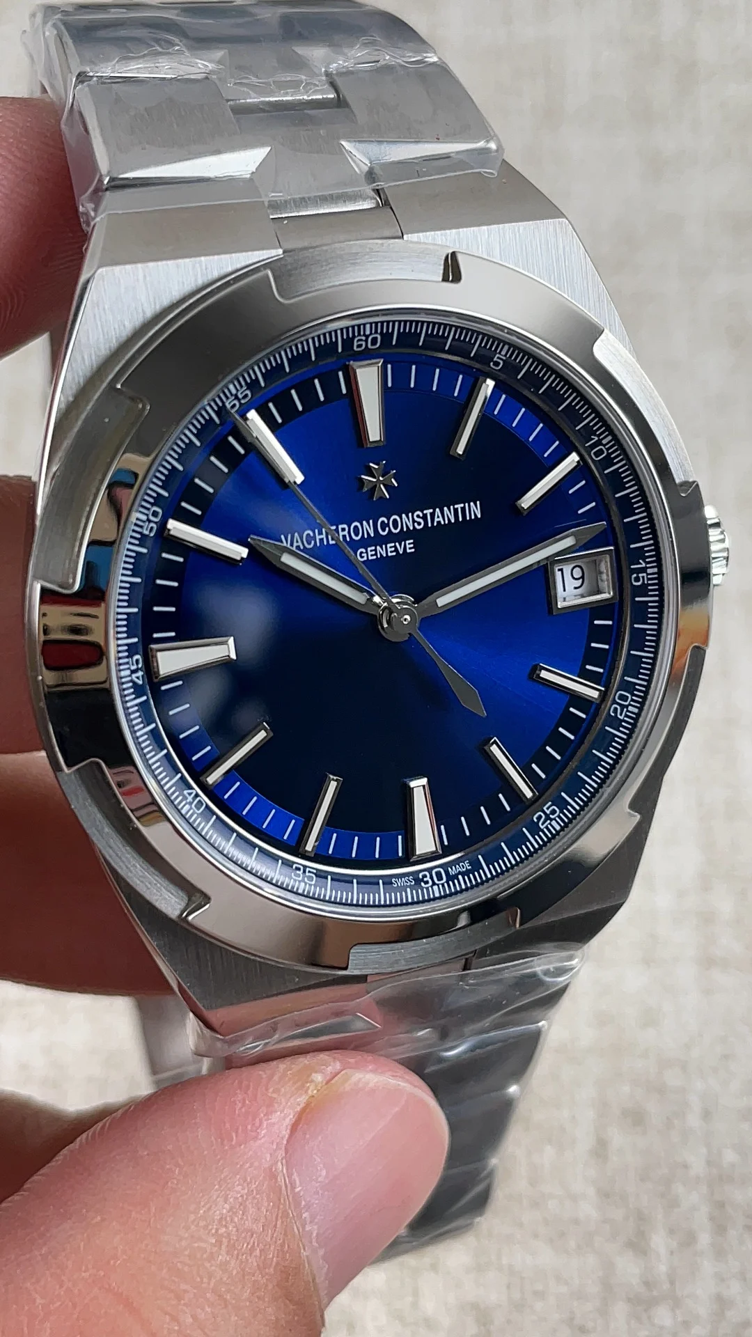 Vacheron Constantin Overseas — photographed off the sweep