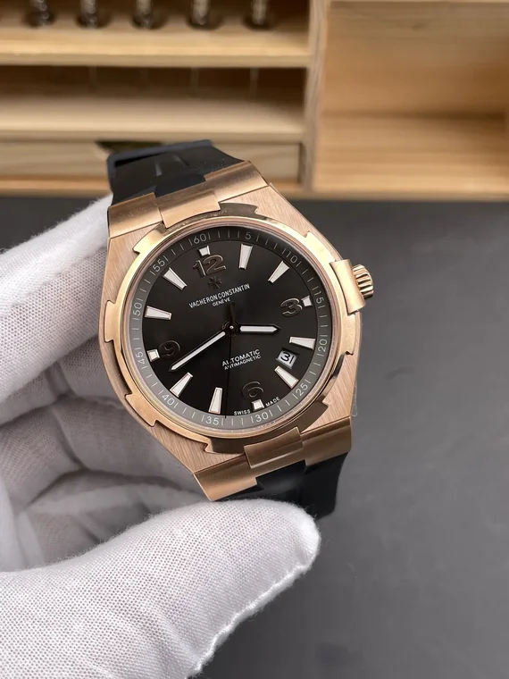 Vacheron Constantin Overseas Rose Gold Black Dial