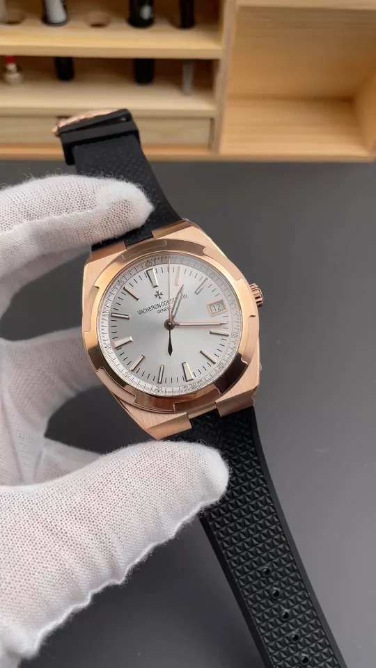 Vacheron Constantin Overseas Rose Gold White Dial