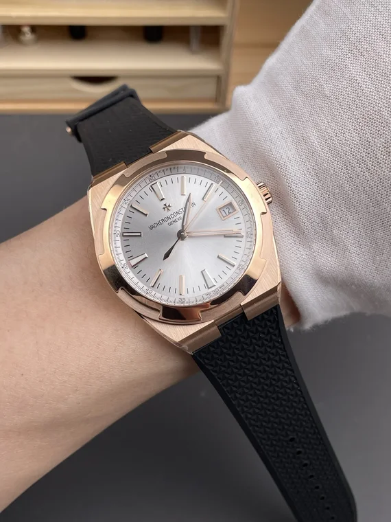 Vacheron Constantin Overseas Rose Gold White Dial