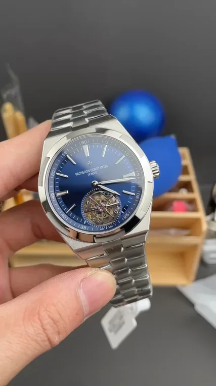 Vacheron Constantin Overseas Tourbillon Blue Dial 42.5mm