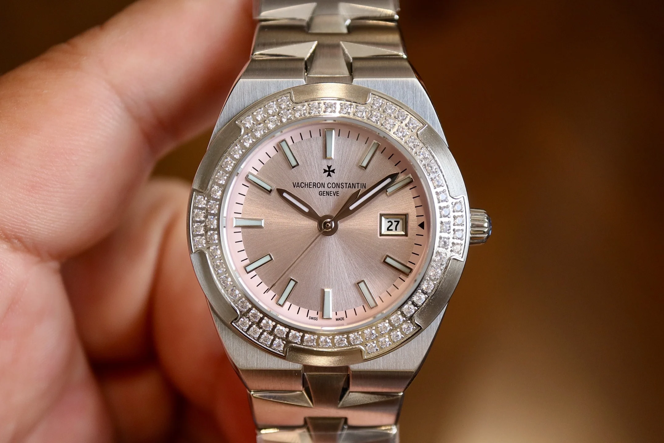 Vacheron Constantin Overseas Yellow Gold White Dial 33mm