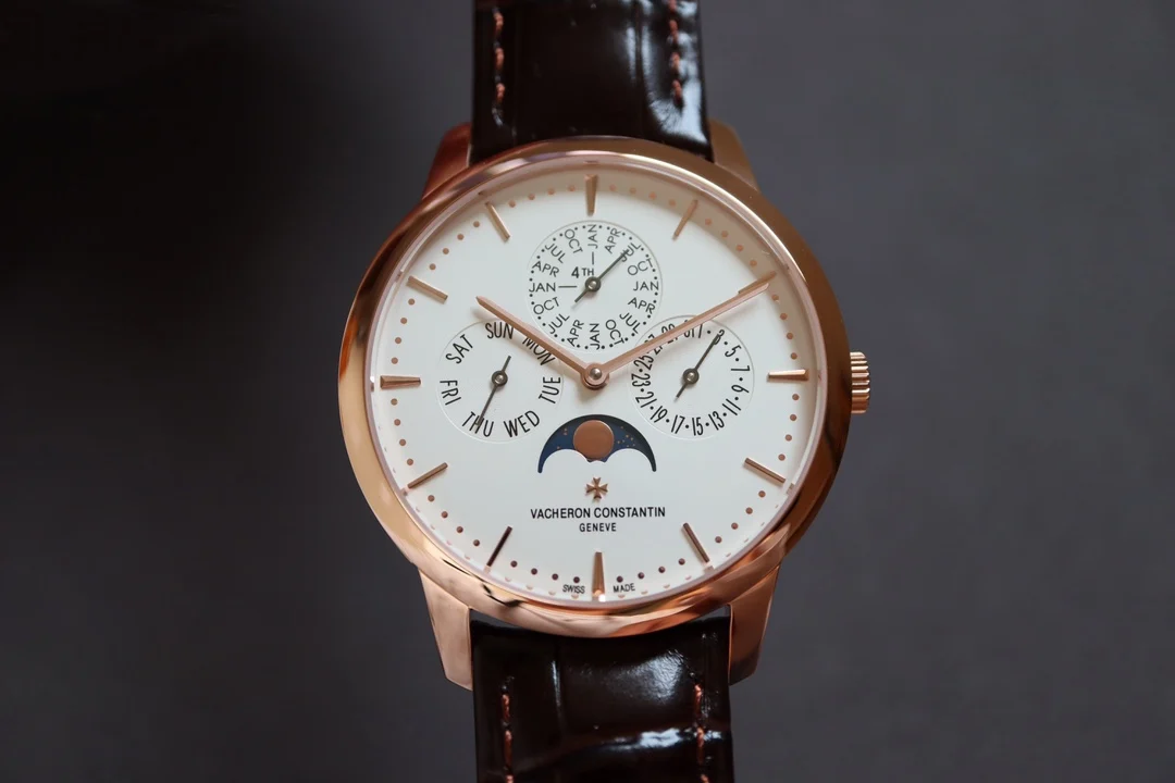 Vacheron Constantin Patrimony Perpetual Calendar — photographed off the sweep