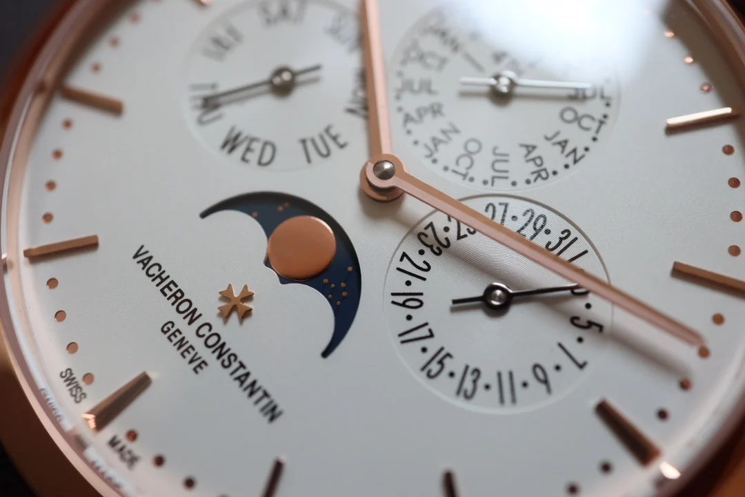 Vacheron Constantin Patrimony Perpetual Calendar — photographed off the sweep