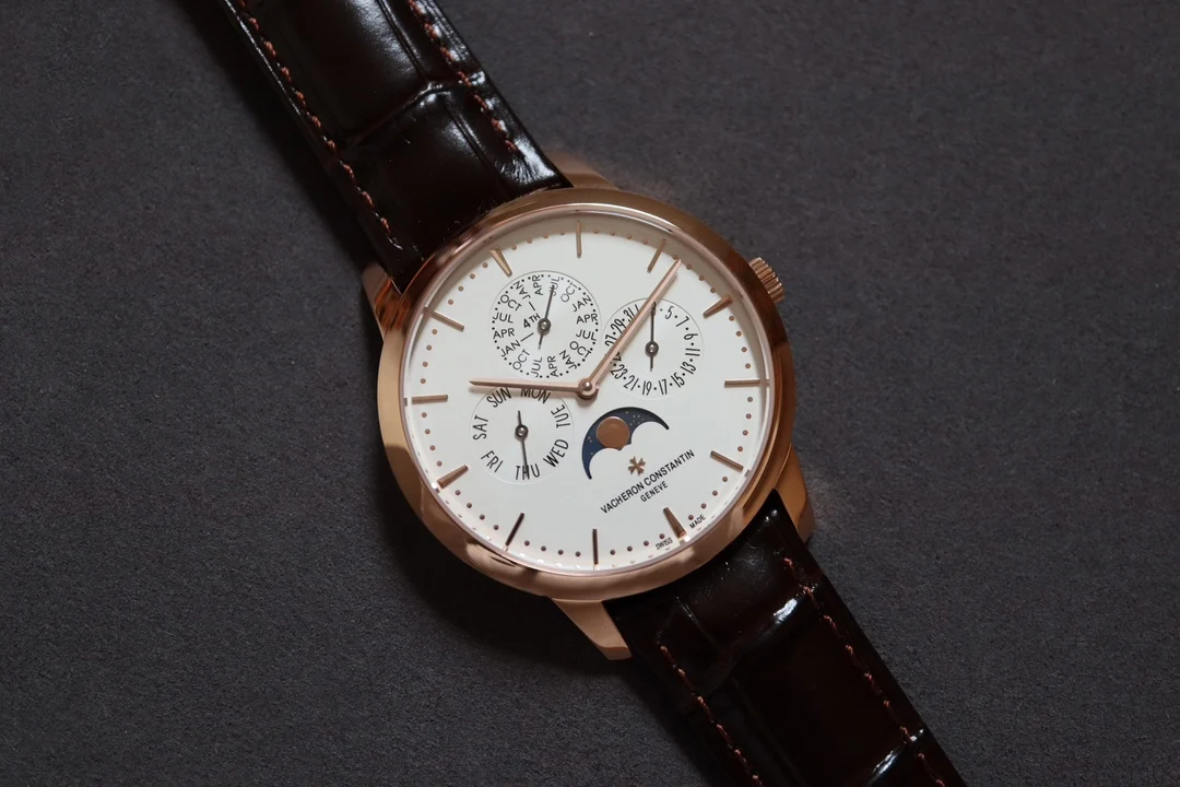 Vacheron Constantin Patrimony Perpetual Calendar — photographed off the sweep