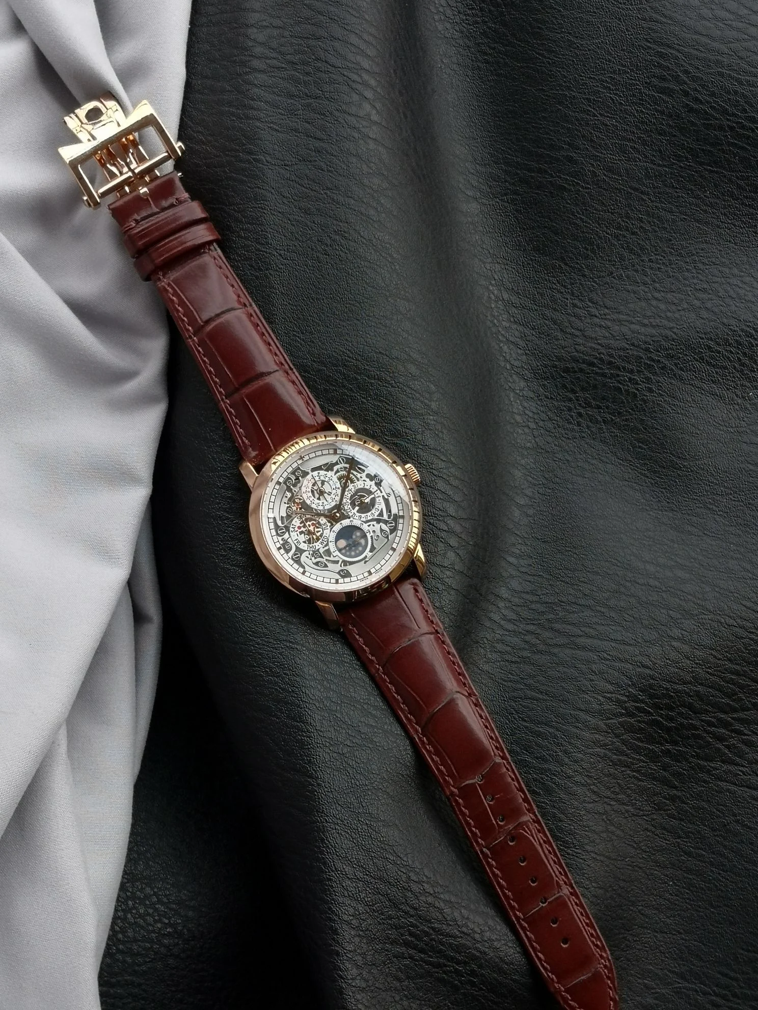 Vacheron Constantin Perpetual Calendar 41mm — photographed off the sweep