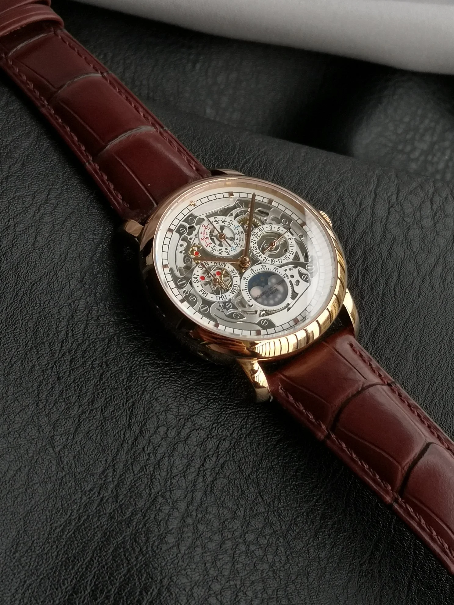 Vacheron Constantin Perpetual Calendar 41mm — photographed off the sweep