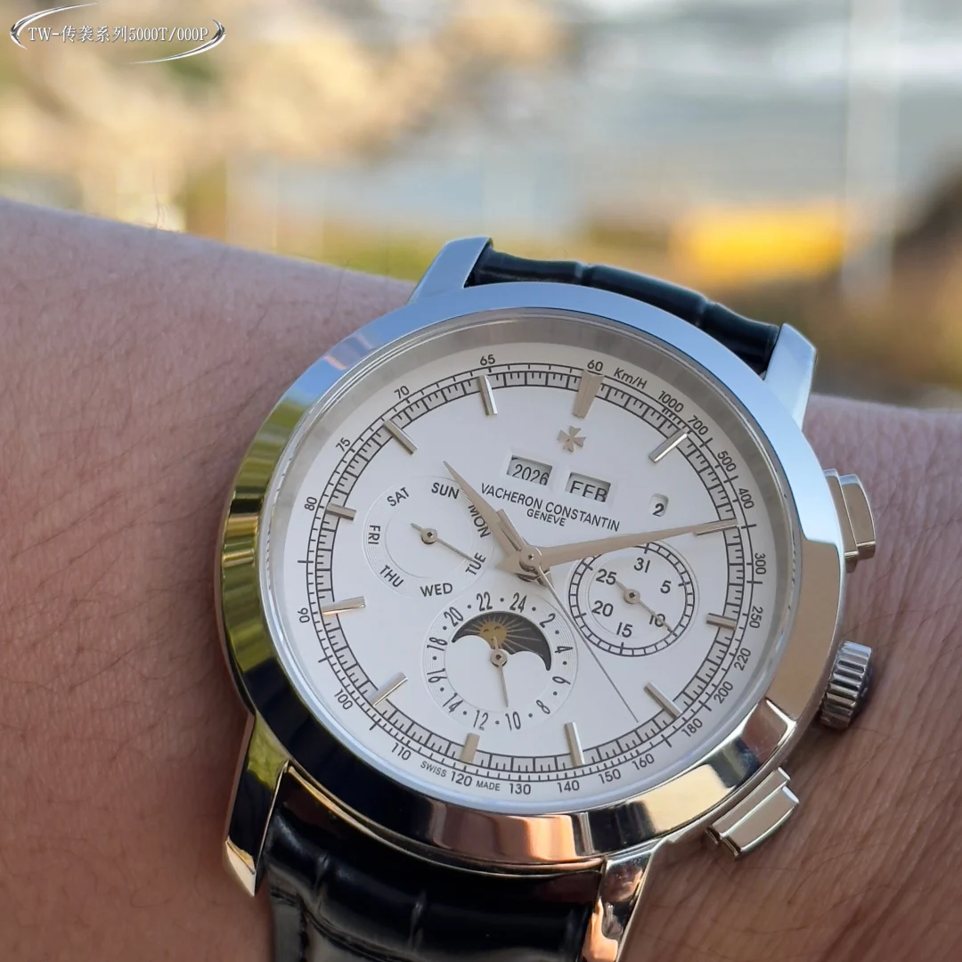 Vacheron Constantin Perpetual Calendar — photographed off the sweep