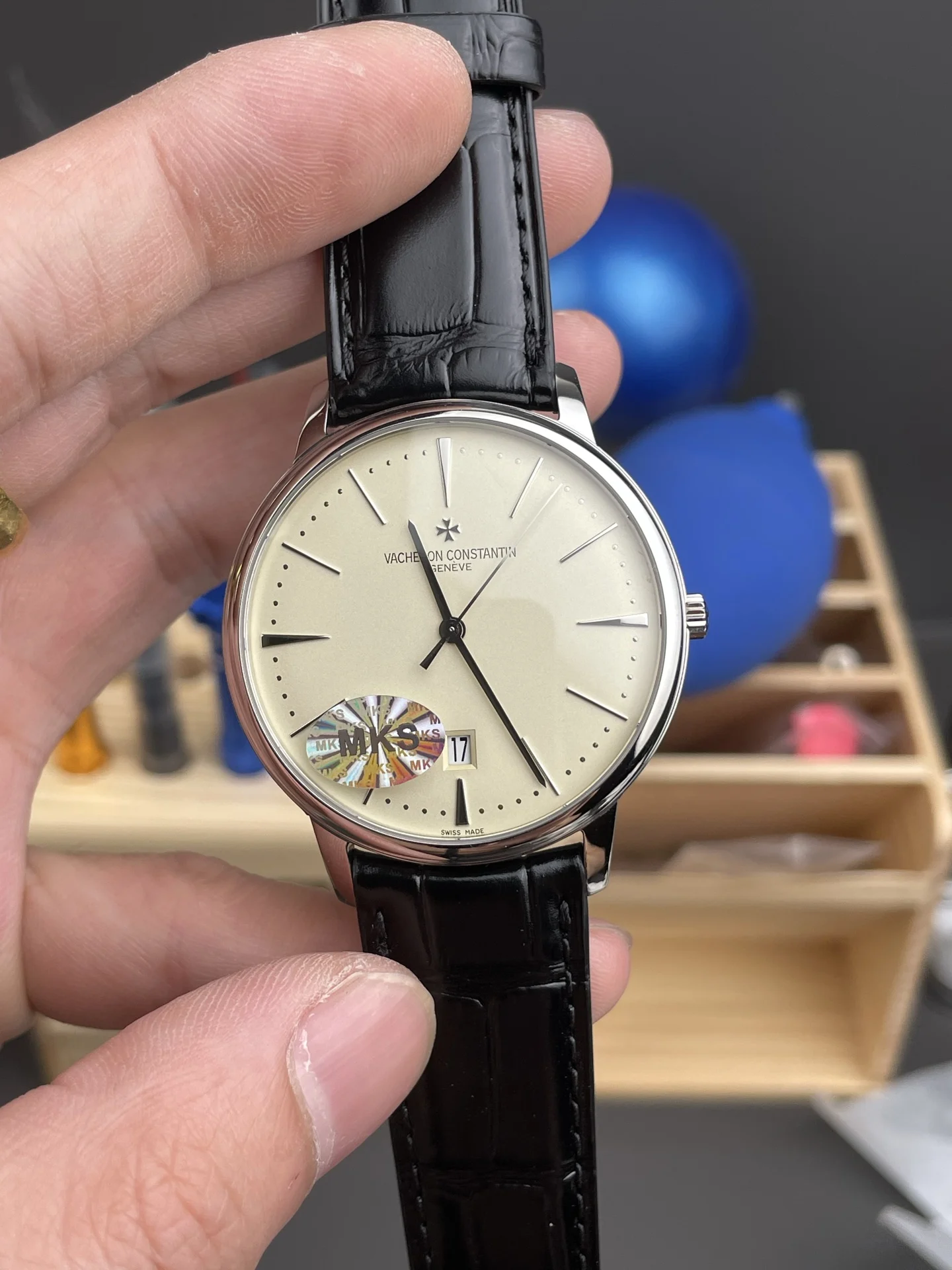 Vacheron Constantin Platinum 40mm — photographed off the sweep