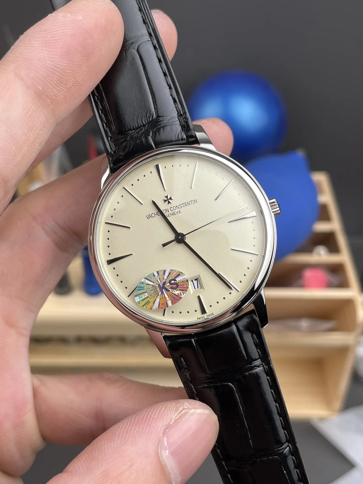 Vacheron Constantin Platinum 40mm — photographed off the sweep