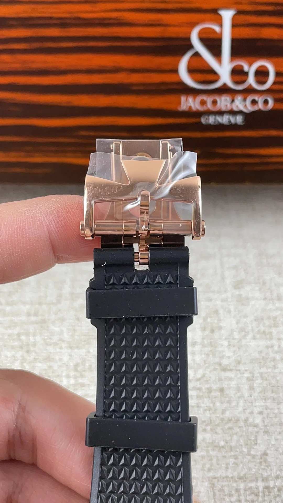 Vacheron Constantin Rose Gold — photographed off the sweep