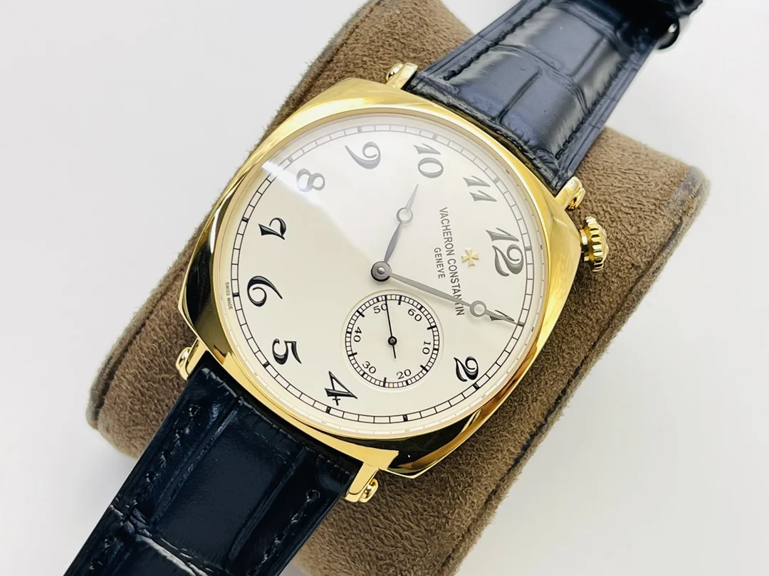 Vacheron Constantin Rose Gold Black Dial — photographed off the sweep