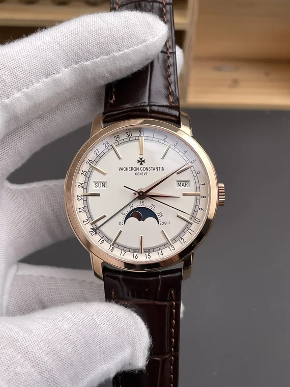 Vacheron Constantin Rose Gold White Dial