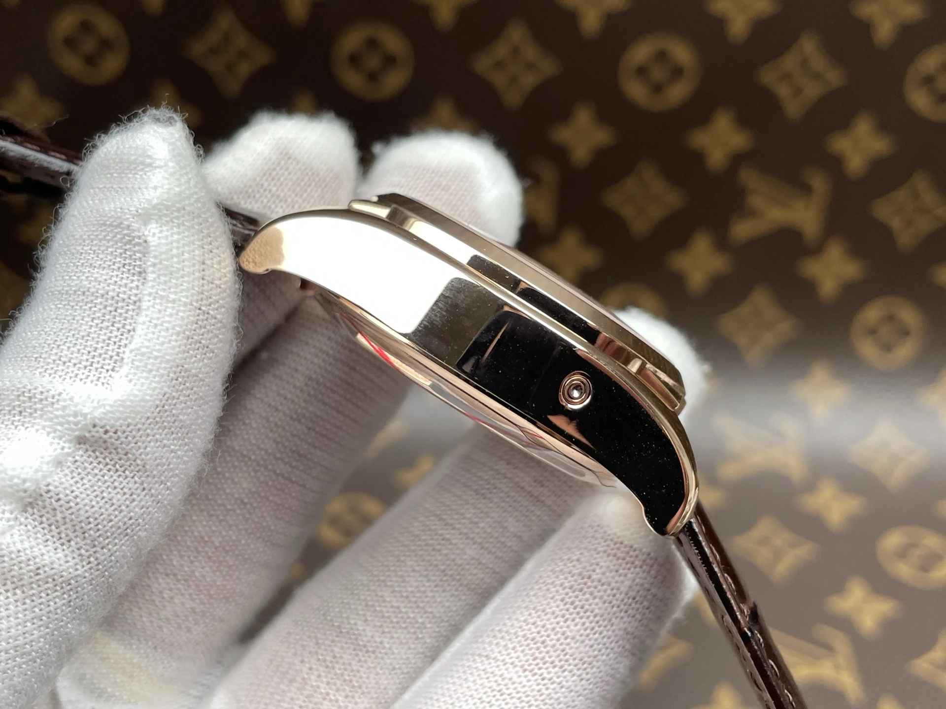 Vacheron Constantin Rose Gold — photographed off the sweep