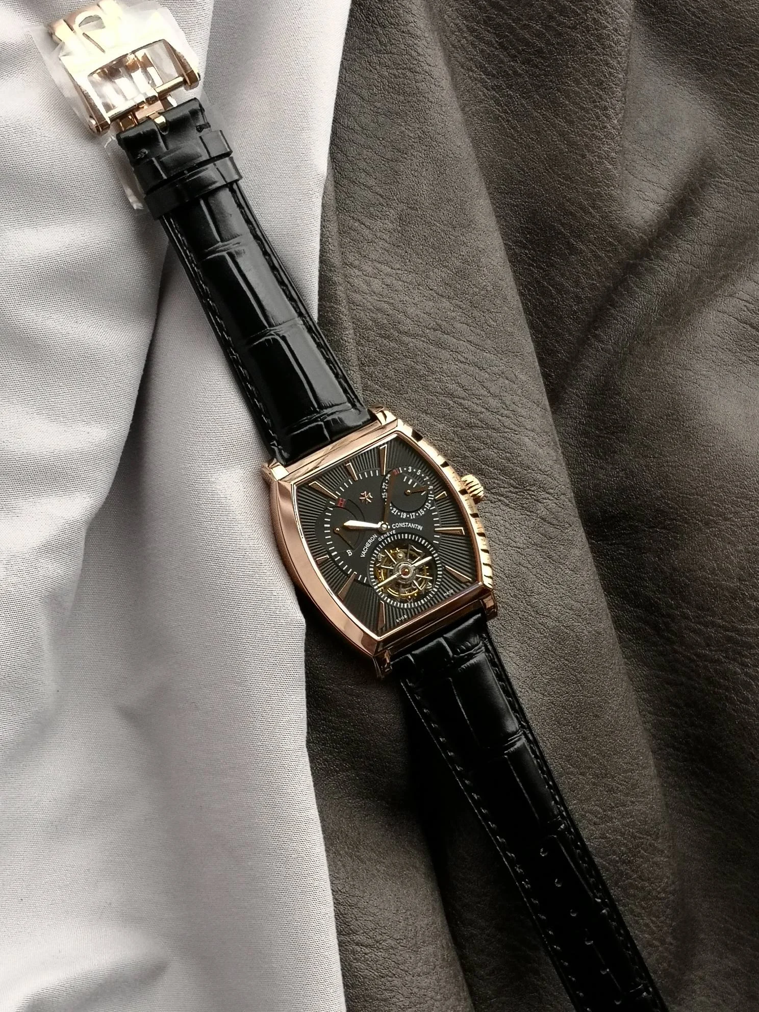 Vacheron Constantin Tourbillon Platinum — photographed off the sweep