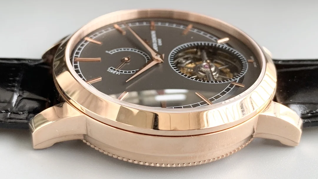 Vacheron Constantin Tourbillon Steel — photographed off the sweep