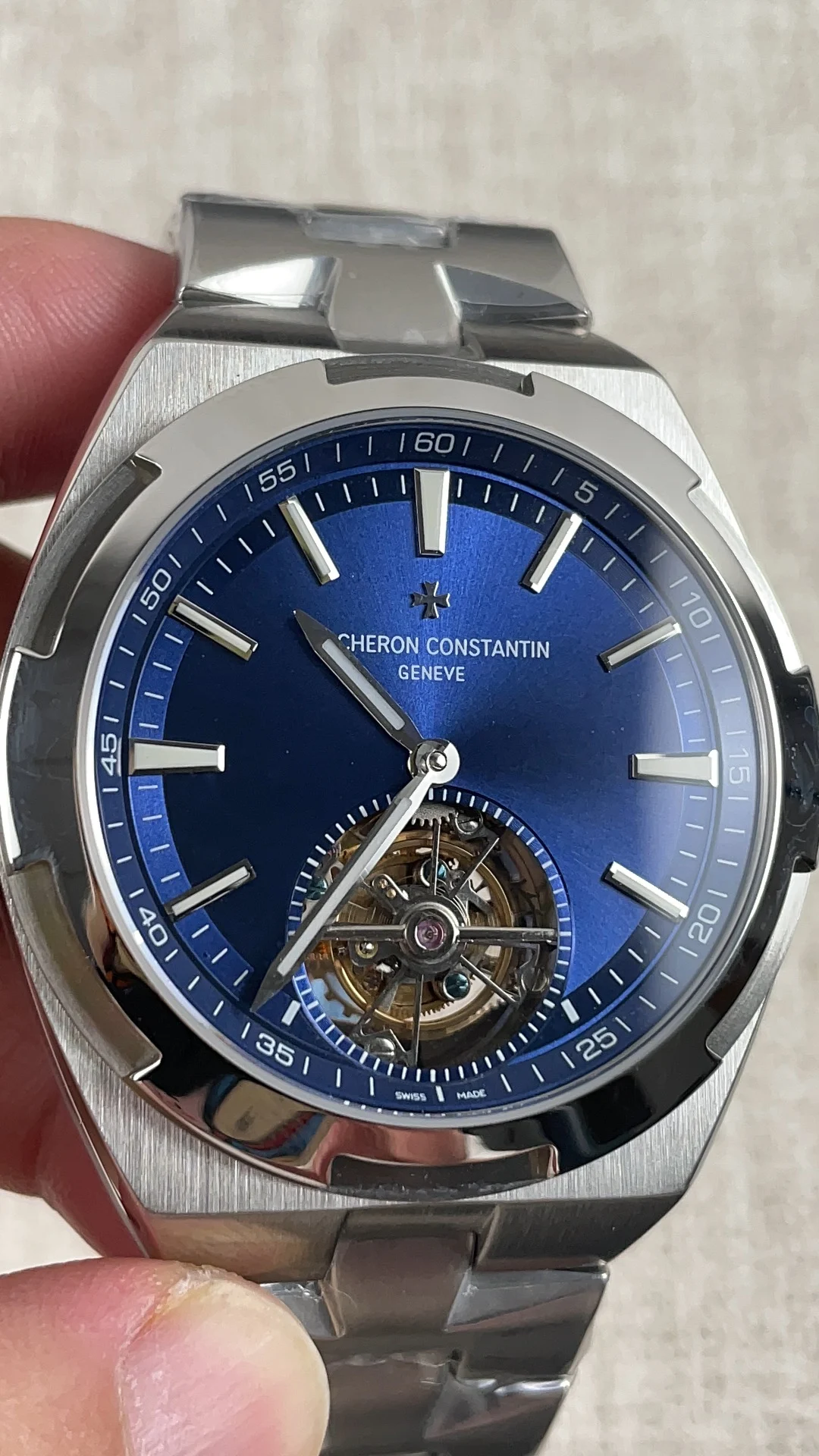 Vacheron Constantin Tourbillon — photographed off the sweep