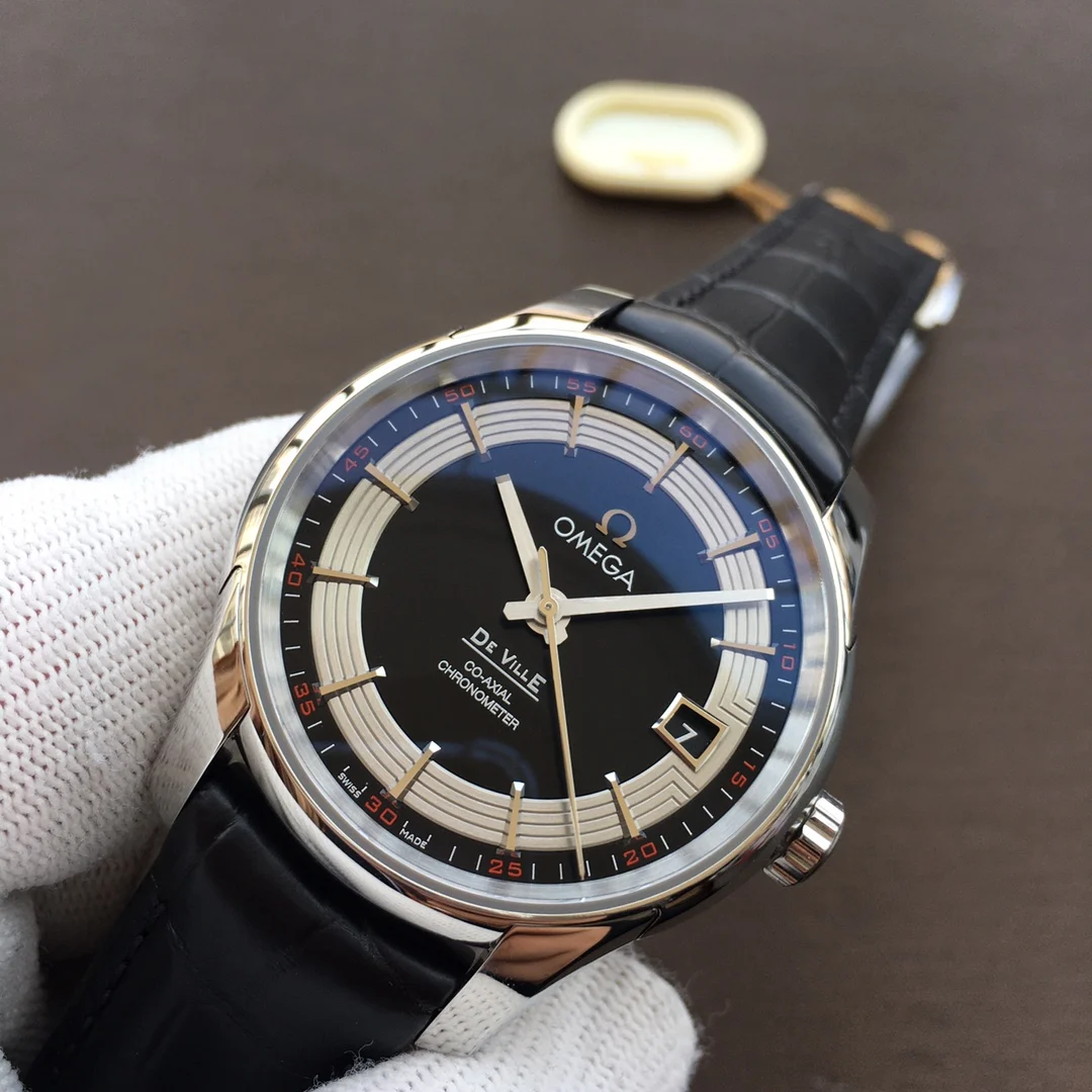 VS Premium: Butterfly "Owl Eye" Steel Bracelet in Alligator β photographed off the sweep