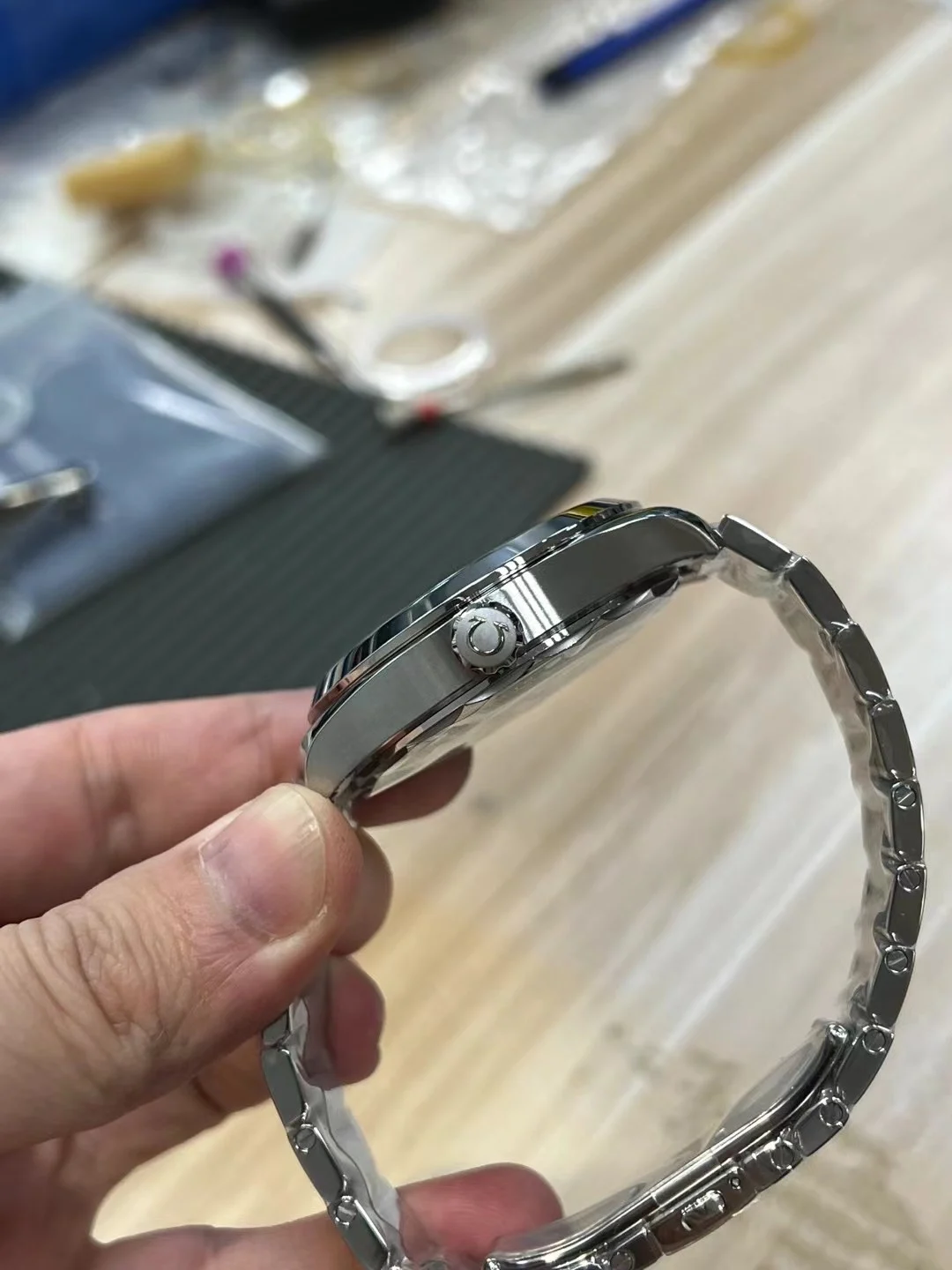 Vs World Time New Products — photographed off the sweep