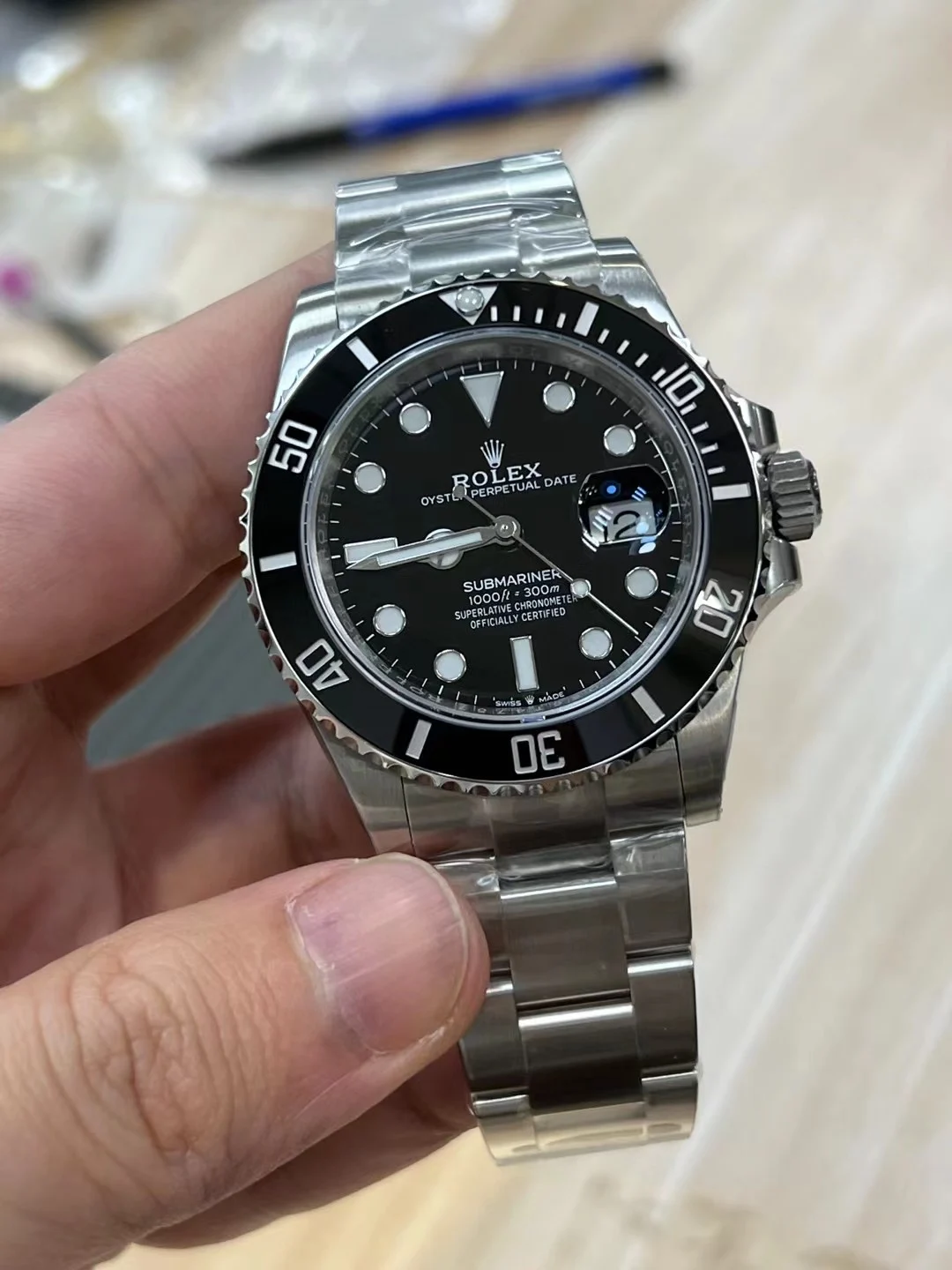 Vs41 Black Ghost — photographed off the sweep